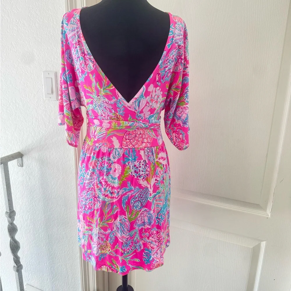 Lilly Pulitzer Parigi Romper Shell me Something Good Sz XXS - Picture 6 of 14